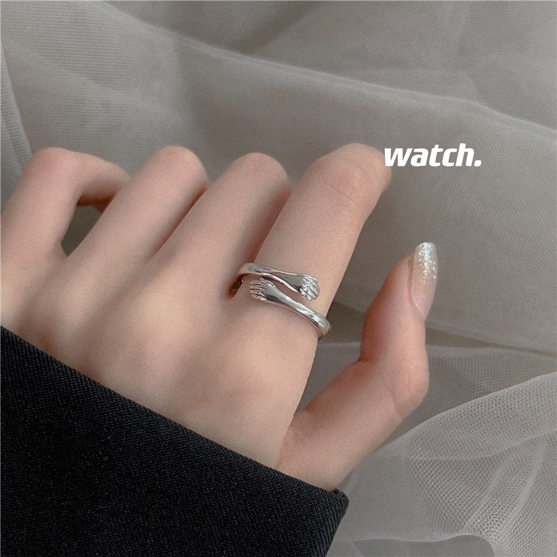 S925 Sterling Silver Retro Ring