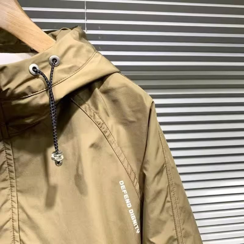 Men's Hooded Workwear Jacket
