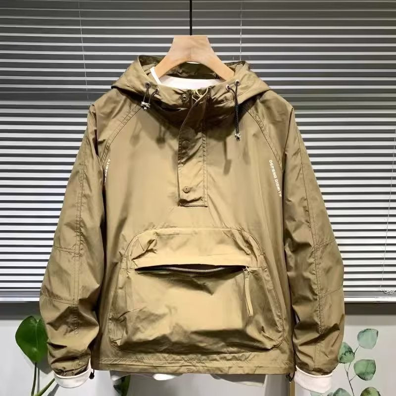 Men's Hooded Workwear Jacket