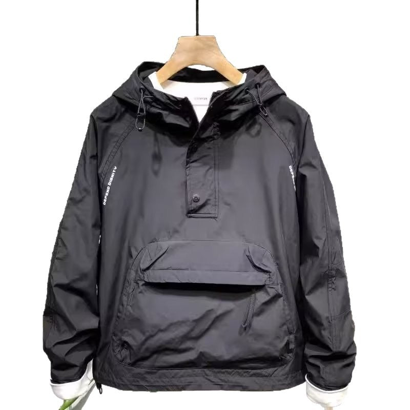 Men's Hooded Workwear Jacket