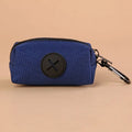 Canvas Dog Poop Bag Dispenser with Carabiner Clip – Eco-Friendly