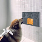 Slow Lick Mat for Dogs & Cats – Silicone Suction Licking Pad