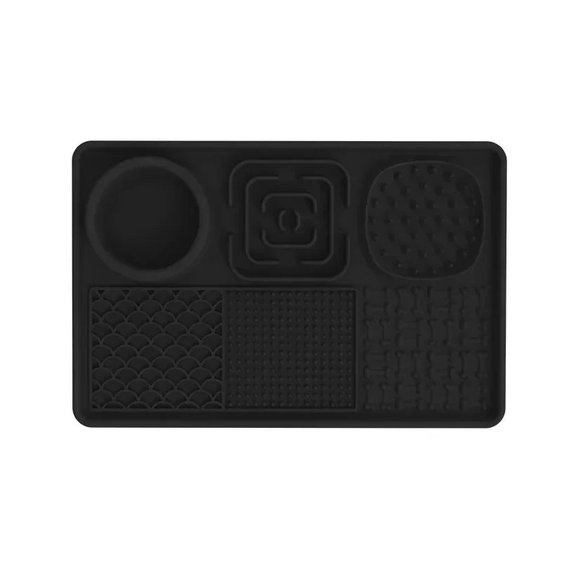 Slow Lick Mat for Dogs & Cats – Silicone Suction Licking Pad