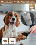 Dog Food Scoop with Measuring Lines – 3-Pack for Dogs & Cats